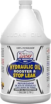 Lucas Oil 10018 Hydraulic Oil Booster and Stop Leak, 1 Gallon by Lucas Oil - American Made